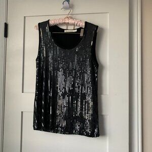 Melanie Lyne Sequin Tank Top